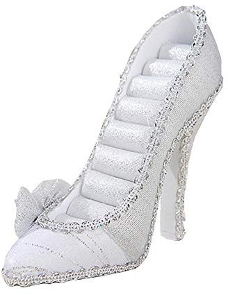 Demarkt Schmuckständer Ringhalter Schuh Form Schmuckhalter zur Aufbewahrung Schmuck Ringe Ohrringe