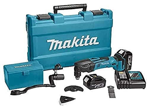 Makita Multifunktionsschleifer, 18 V, 3 Ah, Li-Ion, inkl. Zubehör – DTM51RFJX1, andere