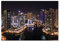 Tulup Glas-Bild 100x70cm - Wandbild Glas Wandkunst - Wandbild gehärtetem Sicherheitsglas - Dekorative Wand Küche Wohnzimmer - Marina in Dubai