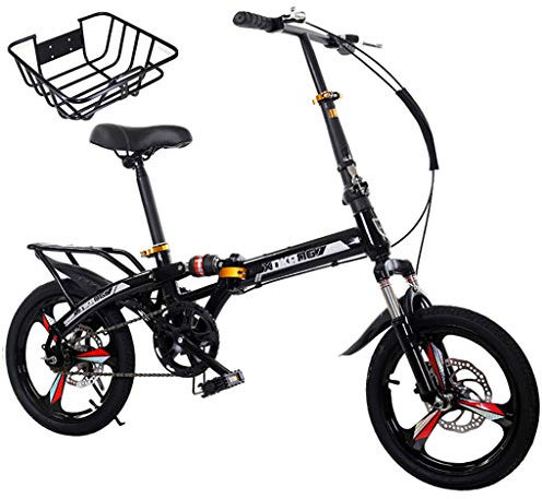 ZDXC Mini Männer Und Frauen Faltrad, Variable Geschwindigkeit Leichtes Faltrad Doppelscheibenbremse Mountainbike Urban Pendler für Erwachsene Studenten