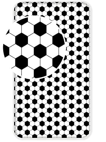 Jerry Fabrics Football Fußball Bettlaken 90 x 200 + 25 cm