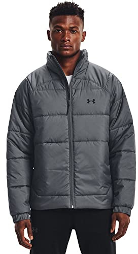 Under Armour Veste isolante pour homme, gris (012)/noir, taille M, gris