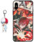 Staremeplz Compatible with iPhone XS Max Case With Anime Figure Design [With Keychain], Soft Silicone TPU Cartoons Protective Phone Case for iPhone XS Max