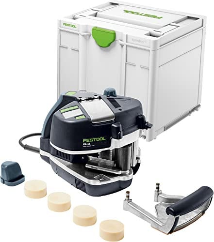 Festool Kantenanleimer KA 65-Plus CONTURO (mit Führungstisch, EVA-Kleber natur), im Systainer