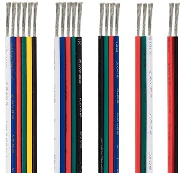 2/3/4/5/6pin Elektrische Draht LED Kabel 100m LED Verlängerung Kabel für RGB RGBW RGBWW SMD WS2812B LED Streifen Licht JST Stecker (5PIN 22AWG 100M)