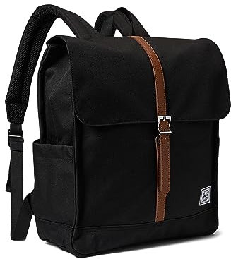 Herschel Zaino City, Nero, One Size Unisex-Adulto