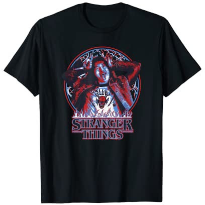 Stranger Things Eddie Munson American Colors Logo T-Shirt