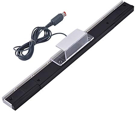 Sensorleiste für Wii, Kabelgebundener Infrarotstrahl-Sensorleisten-Ersatz für Wii, Anschluss von Bis zu 4 Griffen
