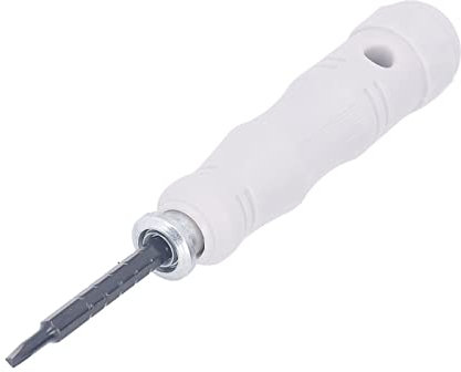Ratschen Schraubendreher Set, Chrom Vanadium Legierter Stahl, Rutschfester Griff Aus PP und Tpr Material, Kreuzschlitz Teleskop Multifunktion, 8 Schraubendreher Bits