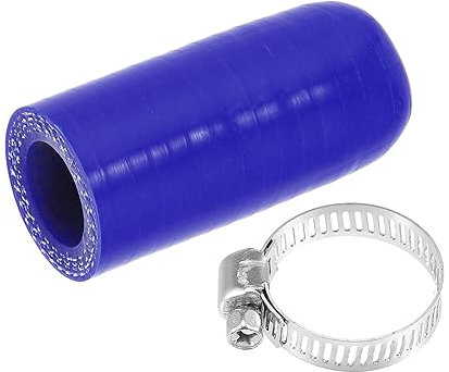 QUARKZMAN 1 Ensemble 18mm ID Silicone Liquide Refroidissements Bouchon w/Pince pour Liquide Refroidissements Chauffage Bleu
