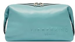 Liebeskind Berlin ELVIRA PAPER TOUCH CRINKLE Pouchette Beauty Pouch Accessories M, black (HxBxT 13cm x23.5cm x14cm)