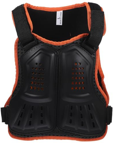 Yardwe 2St Motorradweste Rüstungsjacke für Kinder Kindermotorrad Schutzanzug Kinder schutzweste Kinder kinderfahrrad schutzausrüstung Kinderschutzweste Pflege -Cross