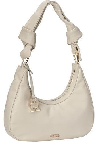 Tommy Hilfiger Handtasche Pushlock Leather Hobo PSP24