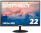 SKitphrati 22 Inch Monitor, Gaming 75Hz, Full-HD(1680 x 1050), 16:10, Eye-Care, 75 x 75 mm VESA Mountable, Adjustable Tilt, HDMI, VGA, for PC Laptop
