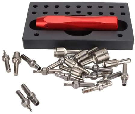 Toplionace Strumento per Rimuovere la Corona Dell'orologio da Orologiaio. Facile Montaggio. Rimozione del Tubo Dell'orologio. Strumento di Rimozione del Cacciavite