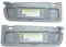Parasol para el lado izquierdo del conductor y del pasajero para Honda Civic 2006 2007 2008 2009 2010 2011 83230-SNA-A01ZB Parasol gris 1 juego
