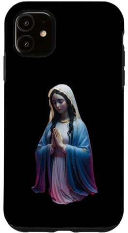 iPhone 11 Beautiful Mary, Christian, Jesus and Believer in Christ Art Case