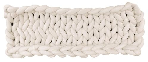 Aumüller Fensterbankliege für Katzen - Katzenbett aus Grobstrick - Beige