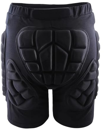 Schutzhosen Gepolsterte Snowboard XS-3XL Outdoor Sports Ski Skate Snowboard Schutz Skifahren Protektor Skating Schützende Hüfte Gepolsterte Shorts FüR Ski Skifahren Skating Snowboard(Shorts,XXXL)