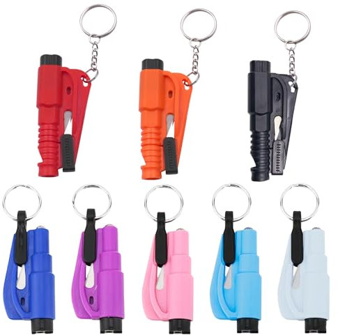 NAESM Lot de 8 porte-clés pour brise-vitre de voiture