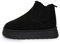 CEWIFO Stivali Pioggia Donna Offerta Stivaletti Invernali Chelsea Boot Uomo Stivaletto Nero Donna Stivali Donna Alti Fino Al Ginocchio Stivali Neve Stivaletto Uomo Invernale Stivali Biker Donna