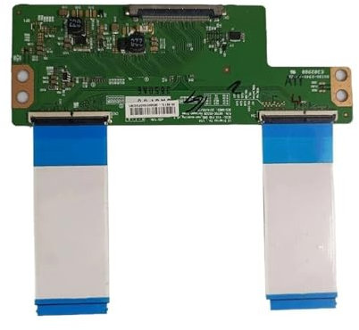 HWVSRKCO Carte mère TV 6870C-0532B T-Con for téléviseurs 43'', 49'' et 55'', Carte logique Tcon 6870C, Compatible avec LG, Carte Tcon(Board with Cables)
