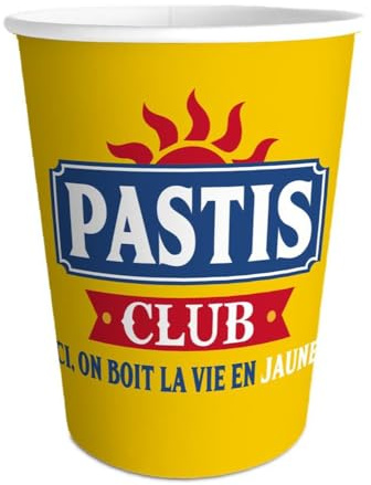 STC Pack 6 gobelets pastis club