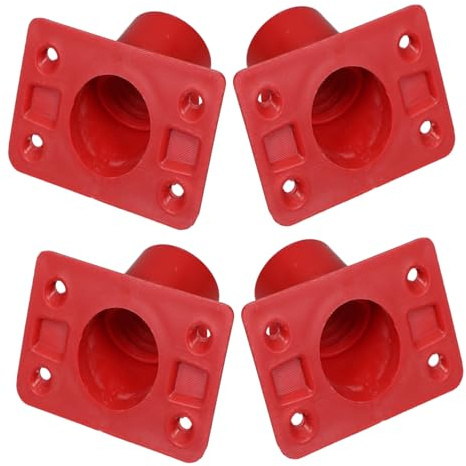 Gatuida Scrub Brush Handle Connector for Tile and Broom Bracket Plastic Coupling Piece Easy to Install Joint Accessory for Bathroom and Kitchen Floor Cleaning