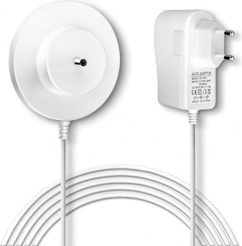 1,8 m Ladegerät für Toniebox, 9 V, 1,5 A, Audio für Tonie Box, tragbarer Adapter, Original-Ladekabel, Ladestation für Tonies Box, 5,5 mm x 2,1/2,5 mm