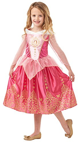 Rubie's 640714S Official Disney Princess Sleeping Beauty Gem Costume, Girls, Small 3-4 Years, Height 104 cm