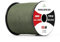 Brotree Paracorde 4mm 9 Brins Corde en 100% Nylon (15m, 30m, 50m) Type III Corde Parachute pour Survie, Extérieur, Bricolage - 280kg Charge de Rupture (Armée Verte, 50m)