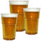 HOT BARGAINS, 50 X Pint Glass Clear Plastic Reusable Pint Tumblers (20oz/570ml)