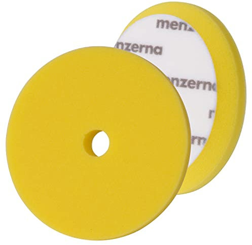 Menzerna Medium Cut Premium Pad - 180 mm - gelb - 1x detailmate Schutzhandschuh aus Nitril