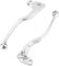 Qiilu Motorrad Kupplungshebel und Bremshebel 1 Paar Motorrad Kupplungshebel Bremshebel für Yamaha YZ80/YZ125/TW200