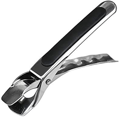 EUBEISAQI Pince à Gripper en Acier Inoxydable Pince Anti-Chaude Plaque de Plateau Panière Pince Pince Pincette Tong Pincette Air Fryer Camping Cuisine Outil