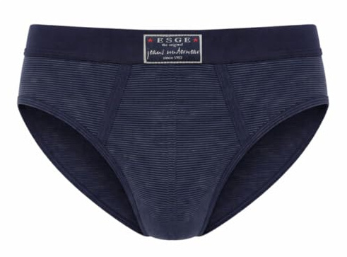 ESGE 5er Spar-Pack Herren Feinripp Jeans Slip mit Eingriff – Baumwolle - Sportlich & Bequem, Formbeständig, Pflegeleicht – Elegante Unterwäsche ohne Seitennähte, Komfortbund, Für den Alltag