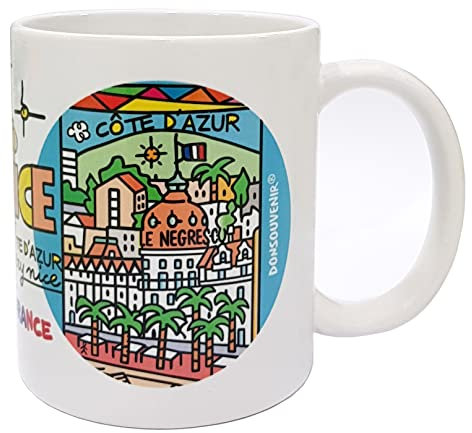 Nice France Mug. Model: French Riviera