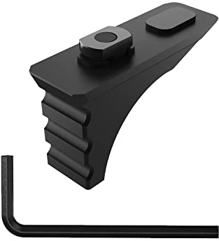 Tough Tactical Tools MLOK Barrikadenstopp, Handstopp, schwarz, Länge: 4,39 cm, Höhe: 2,49 cm, Breite: 1,50 cm