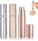 POTWPOT Atomizer Perfume Spray Bottle for Travel, 3 Pack Leakproof Perfume Travel Spray Bottle Refillable Perfume Atomizer Travel Suitable Purse Pocket or Luggage (Golden & Pink & Silver) (POTXX20)