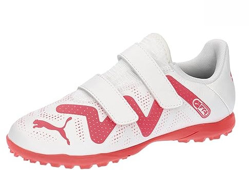 PUMA Gioca Futura TT V Jr, Scarpe da Calcio, Orchidea di Fuoco Bianco, 38 EU