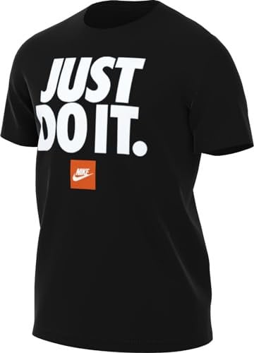 Nike Men's Shirt M NSW Tee Fran JDI Verbiage, Black, DZ2989-010, M