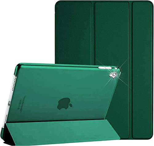 MOBISTAR Case for iPad Mini 4 / Mini 5 Generation - Smart Cover with Auto Sleep/Wake - Ultra Slim Lightweight with Translucent Frosted Back Protector (Emerald Green)