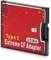 BYUTFA Adattatore da micro SD TF a scheda CF Micro-SD SDHC SDXC a Compact Flash Tipo I lettore di schede di memoria convertitore