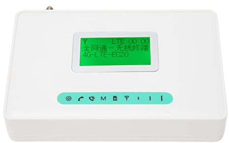 Fockety Drahtloses Festnetz-Terminal Hauptgerät, Festnetztelefon GSM-Gateway für Telefonanschlüsse, umgekehrtes Polaritätssignal Auto IP Desktop Caller ID Dialer GSM 4G LTE Quad Band