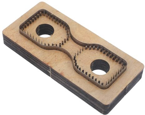 VILLCASE DIY Leder Stanzform, Metall Leder Schneideform, Tragbare und Robuste Schneideform für Lederprojekte und Bastelarbeiten, Ideal für Lederhandwerk und Heimgebrauch