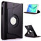 Custodia in pelle PU girevole a 360° per Samsung Galaxy Tab A 9.7 T550/T555/P550/P555, colore: Nero