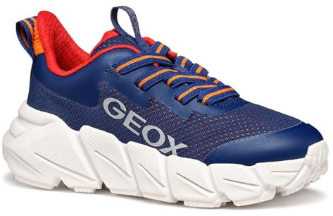 Geox J FLEXYPER Fast Boy, Zapatillas, Navy, 29 EU