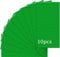 Guihumz Pack de 10 Bases para Construir,Juego de Placas de construcción compatibles con la mayoría de Las Marcas, Placas Base rectangulares de 25,5 x 12,8 cm con 16 x 32 Puntos Verde