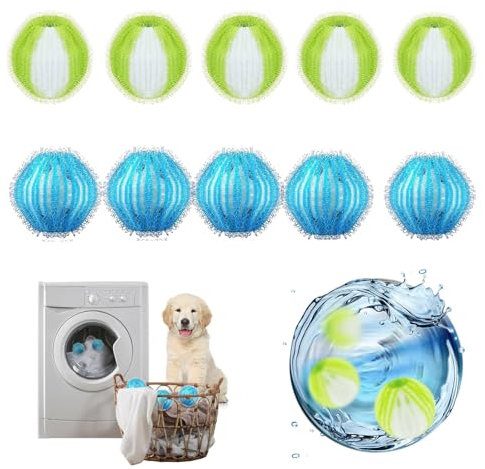 10 stücke tierhaarentferner waschmaschine Wiederverwendbar hundehaarentferner Fusselbälle waschmaschine Katzenhaarentferner waschmaschine Für wäschetrockner, entfernt tierhaare, fusseln&flusen