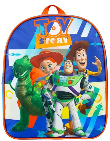 Disney Rucksack Jungen | Woody Und Buzz Schulrucksack Jungen | Toy Story Tasche | Blau | Eine Größe